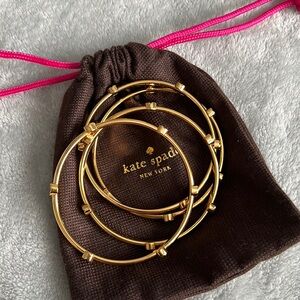 4 Kate Spade bangles